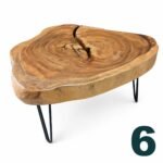 Table basse Suar et métal – Image 7