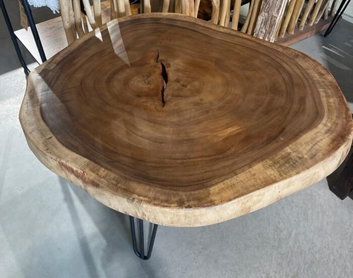 Table basse Suar et métal – Image 8