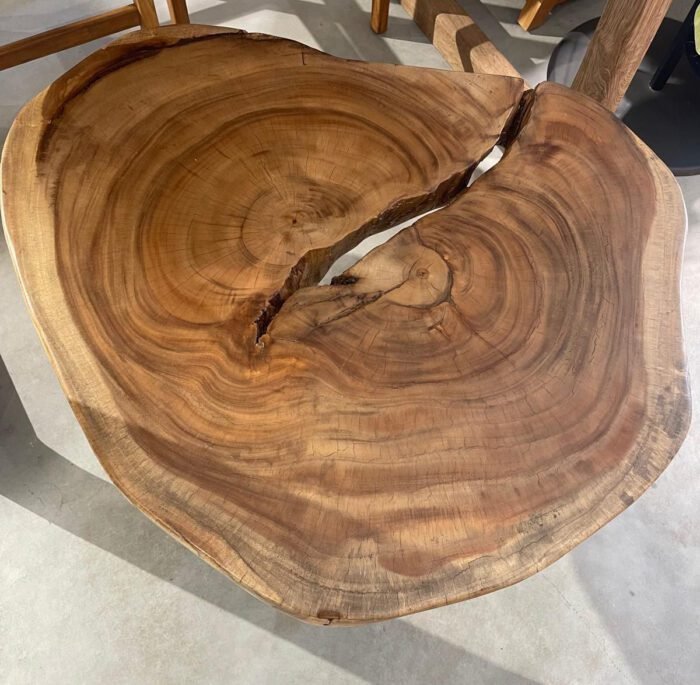 Table basse Suar et métal – Image 2