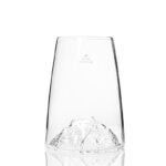 Verre Design Etna – 450 ml en Verre Soufflé Artisanal