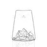 Verre Design Mont Everest – 450 ml en Verre Soufflé Artisanal