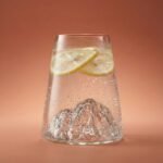 Verre Design Mont Blanc – 450 ml en Verre Soufflé Artisanal – Image 3