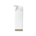 Carafe 0,8L “Brick” – Design Brique de Lait en Céramique