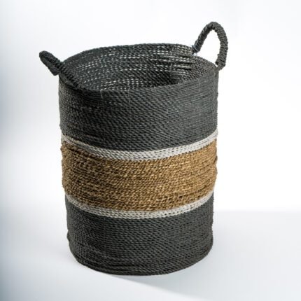 Panier en feuilles tressées - N°10