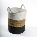 Panier en feuilles tressées - N°02