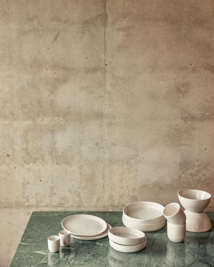 Tasse à Espresso Blanc Nature 60 ml – Onomao – Image 2