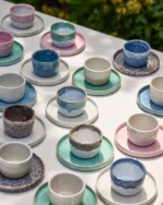 Tasse en Céramique Bleu & Blanc – Onomao Traditionnelle – Image 2
