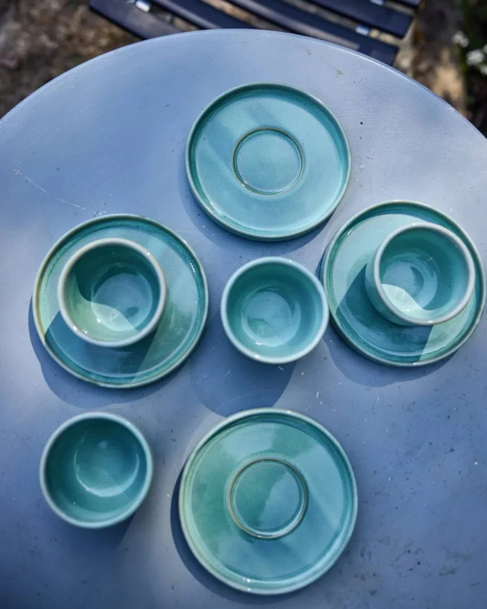 Tasse en Céramique Turquoise – Onomao – Image 2