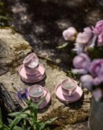 Tasse en Céramique Rose & Blanc – Onomao – Image 2