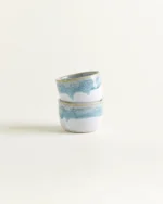 Tasse en Céramique Bleu & Blanc – Onomao Traditionnelle – Image 3