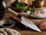 Couteau Japonais Deba 155 mm – Satake Nashiji – Image 4