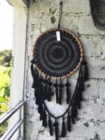 Attrape-rêve 40 cm - Noir