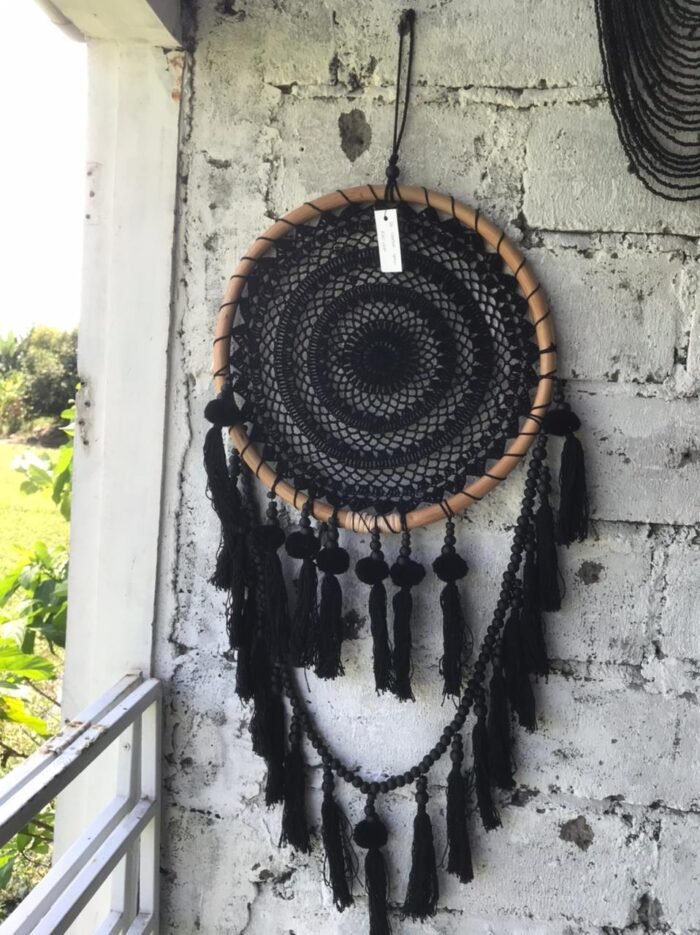 Attrape-rêve 40 cm - Noir – Image 2