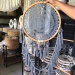 Attrape-rêve 40 cm - Gris