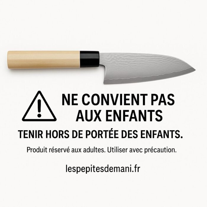 Véritable Couteau Japonais - Couteau à pain 200 mm - Megumi – Image 4