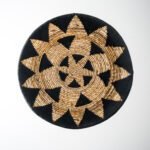 Décoration murale en feuilles de bananier - 11