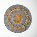 Décoration murale en feuilles de bananier - 4