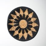 Décoration murale en feuilles de bananier - 1