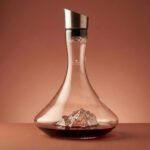 Carafe à vin Topographic Mont Blanc – 1,8 L en Verre Soufflé Artisanal – Image 4