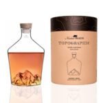Carafe à spiritueux Topographic Everest – 1,2 L en Verre Soufflé Artisanal – Image 3