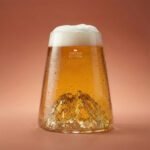 Verre Design Canigou – 450 ml en Verre Soufflé Artisanal – Image 2