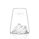 Verre Design Pic du Midi de Bigorre – 450 ml en Verre Soufflé Artisanal