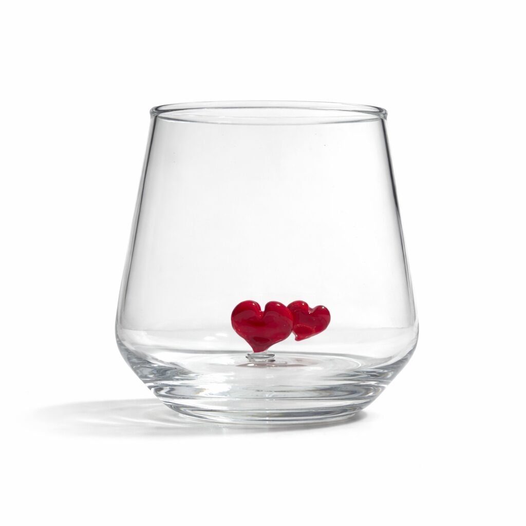 doublecoeur Verre Double Coeur – en verre soufflé – Image 1