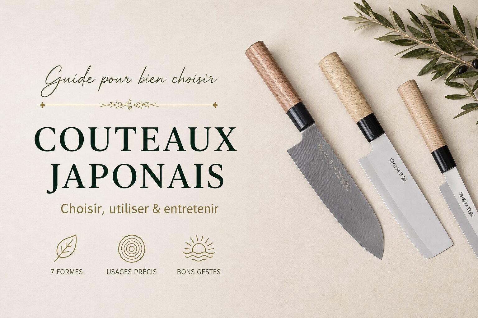 Guide pour choisir et entretenir un couteau japonais Satake