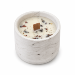 Bougie artisanale parfumée – Blanc