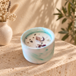 Bougie artisanale parfumée – Vert – Image 2